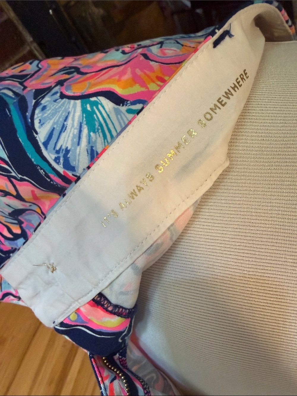 Lilly Pulitzer Women’s Jayne Stretch Shorts Boho Bateau NWT - Picture 5 of 5